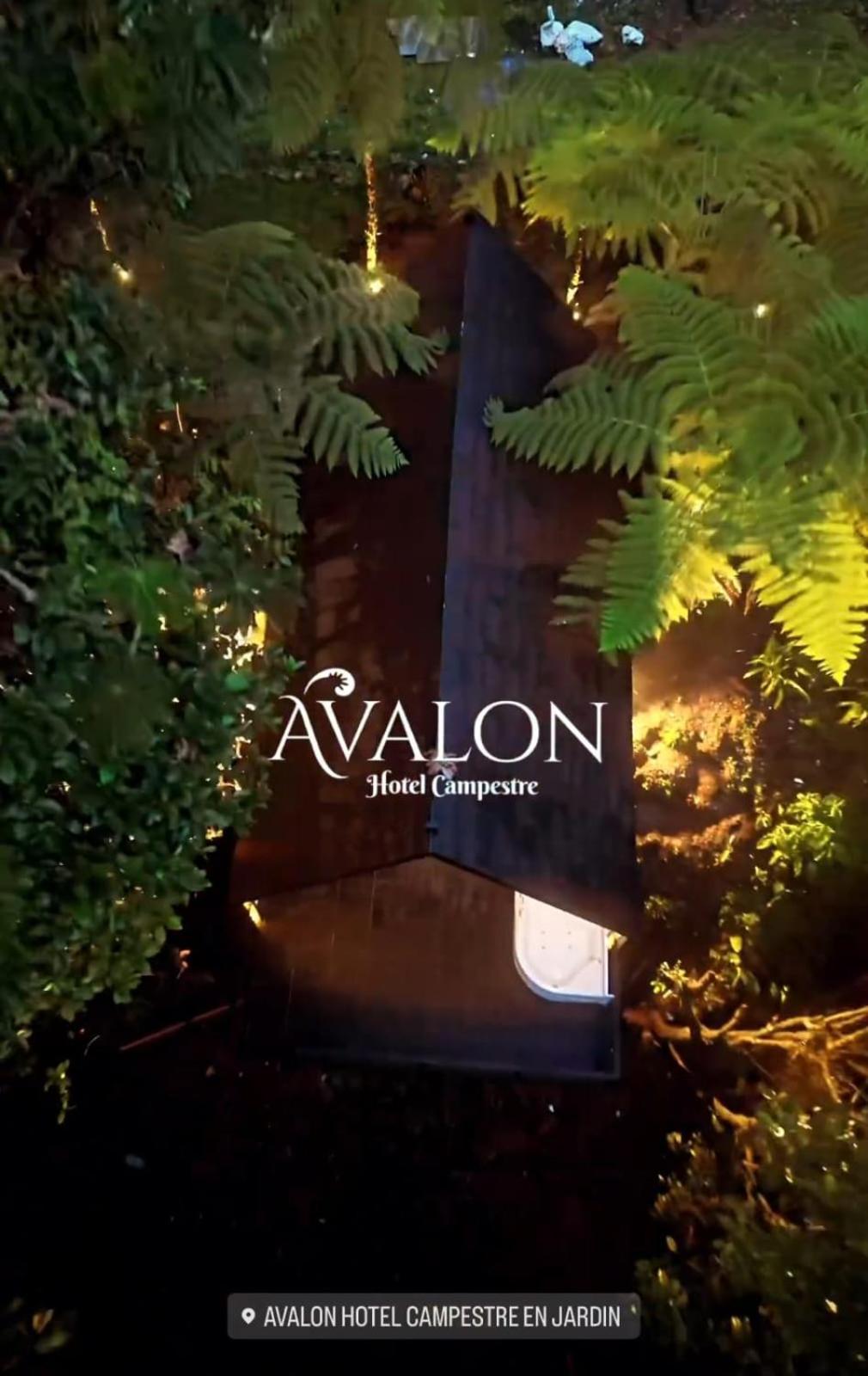 Finca Turistica De Alojamiento Rural Avalon Jardín Exteriör bild